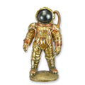 Resin steampunk beeld astronaut met goud-koper details – 31 cm – VntiQue