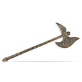 Gietijzeren decoratieve strijdbijl met antiek bronzen look – 61,8 cm – VntiQue